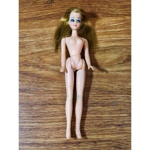 Vintage 1970 TOPPER DAWN Mini Doll Nude 70s 6" Blonde Blue Eyes Read